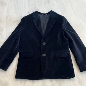 Nautica blue velvet jacket size 7